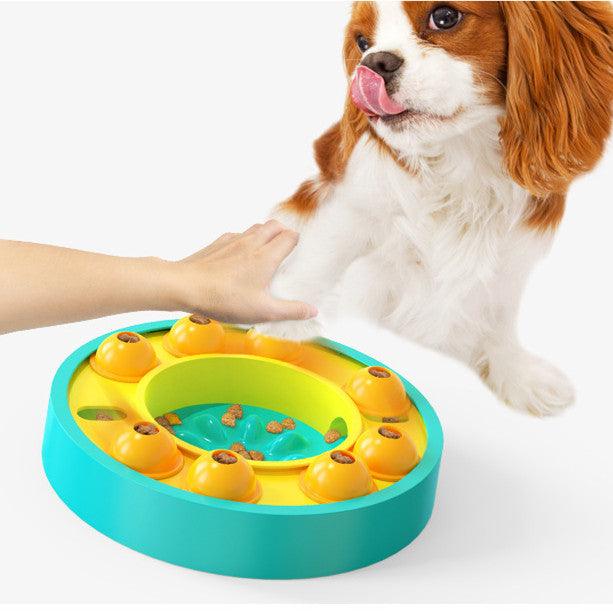 Interactive Dog Puzzle Feeder - Engaging Slow Eating Toy For Smart Pups-2